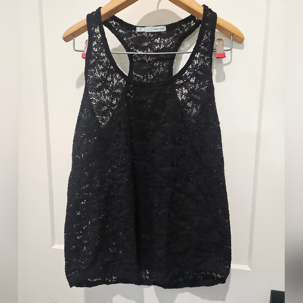 Lace tank top
